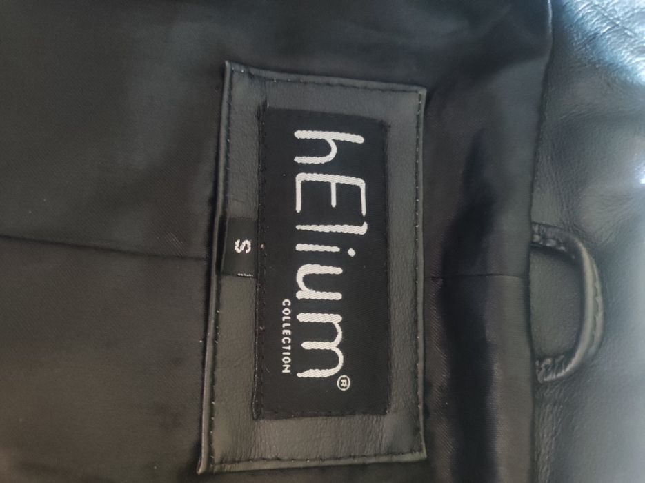 Casaco 100% em pele preto S