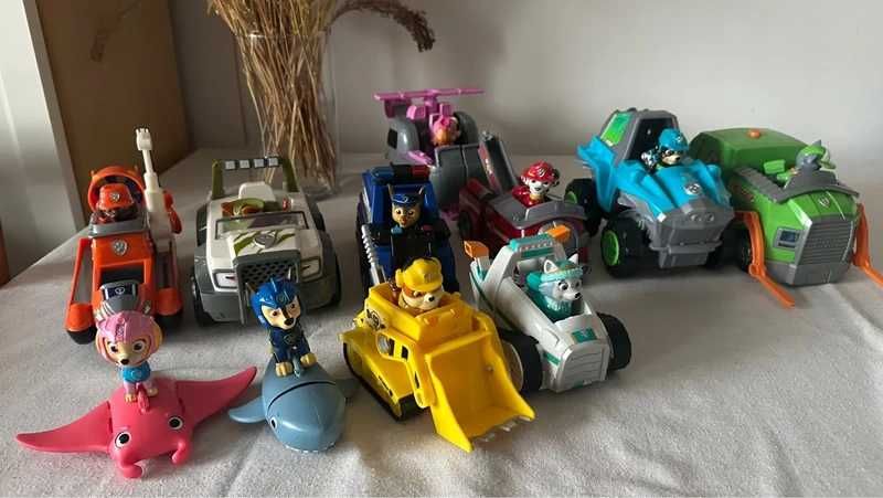 Psi patrol Rex Rocky Sky Tracker Zuma Chase Marshall Everest Rubble