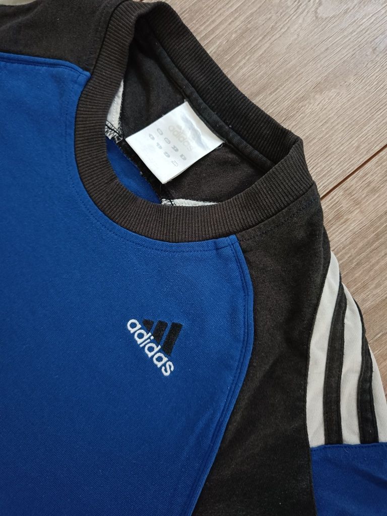 Koszulka bluzka T-shirt Adidas M niebieska