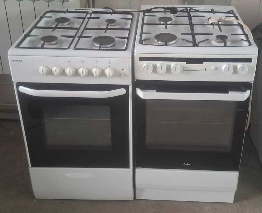 kuchnia gazowa z piekarnikiem gazowo elektrycznym