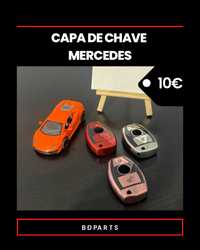 Capa de chave para Mercedes 2 e 3 botões