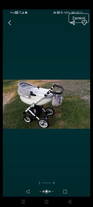 Wózek 3w1 Baby Merc