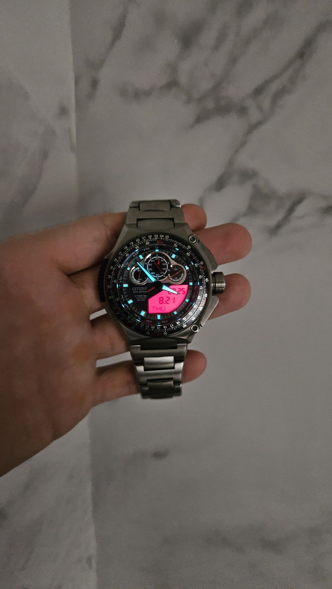 Citizen JW0070 Promaster WR200 – Titanium – Completo com Caixa