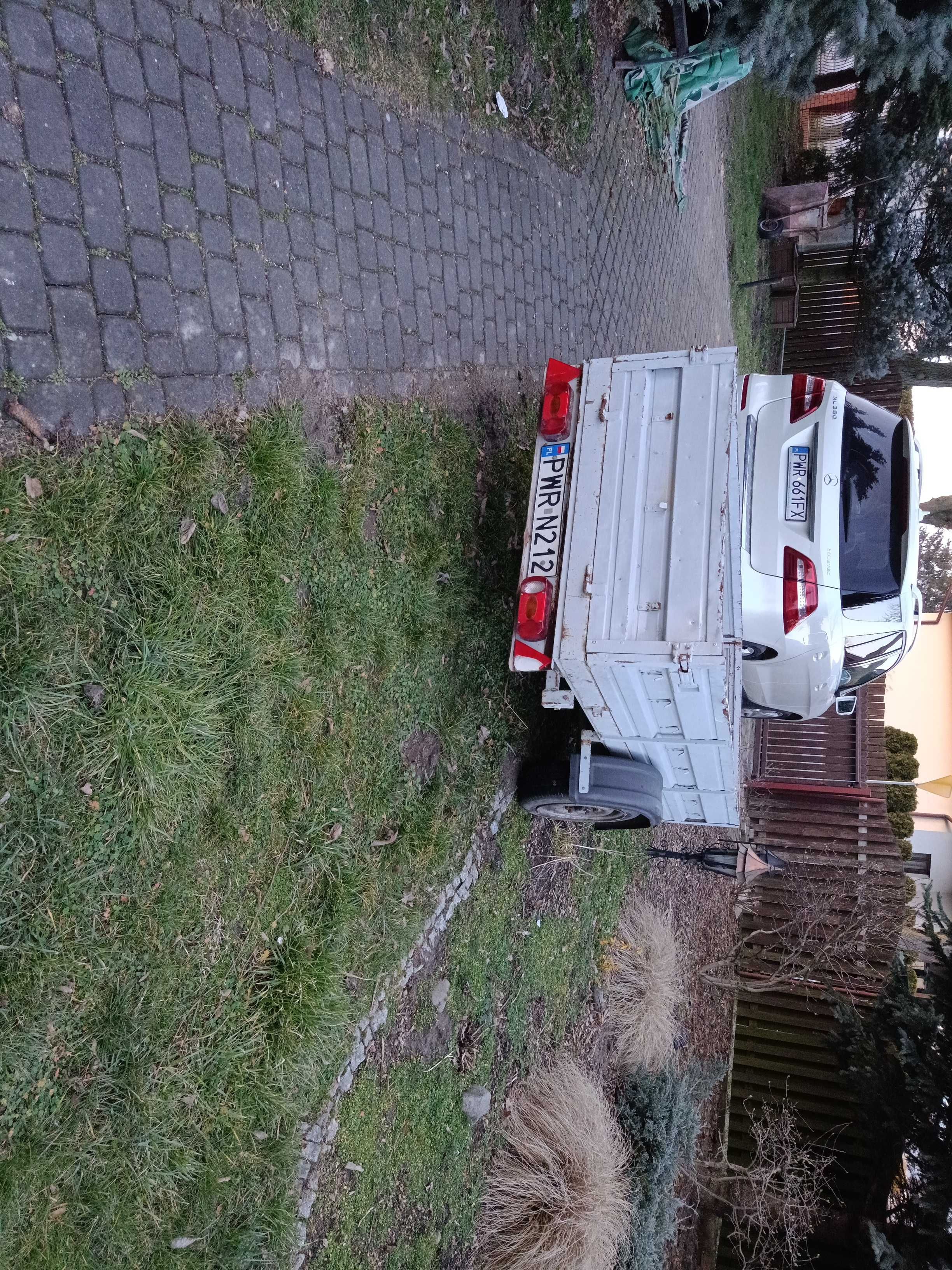 Przyczepka lekka dmc750 przyczepka z dokumentami