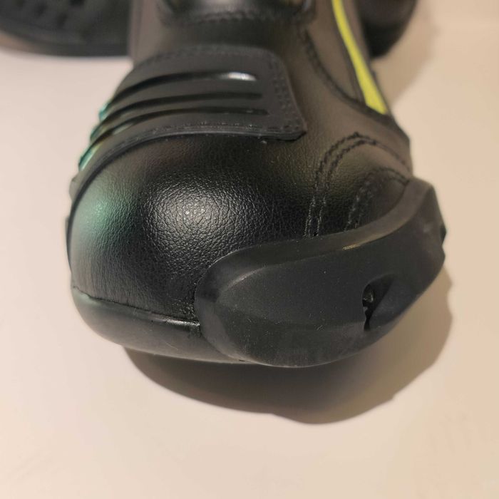 Botas motard cano alto com proteções mota scooter novas