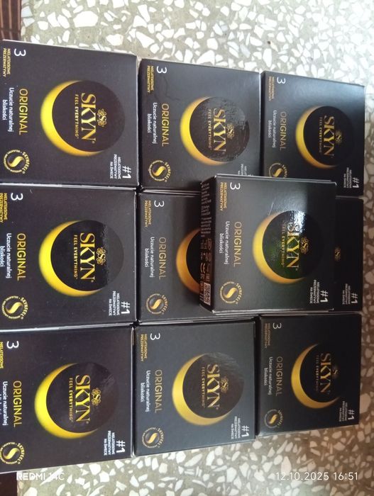 Prezerwatywy Skyn 10 opakowań