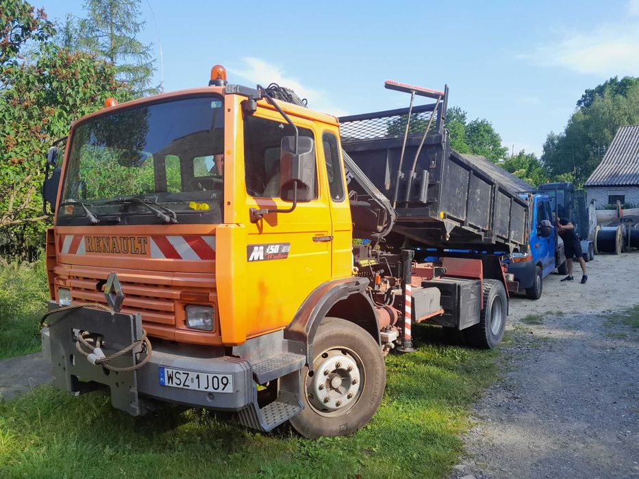 Renault Midliner M 150 z HDS Hiab 045 2.9 t plus kiper 13T DMC