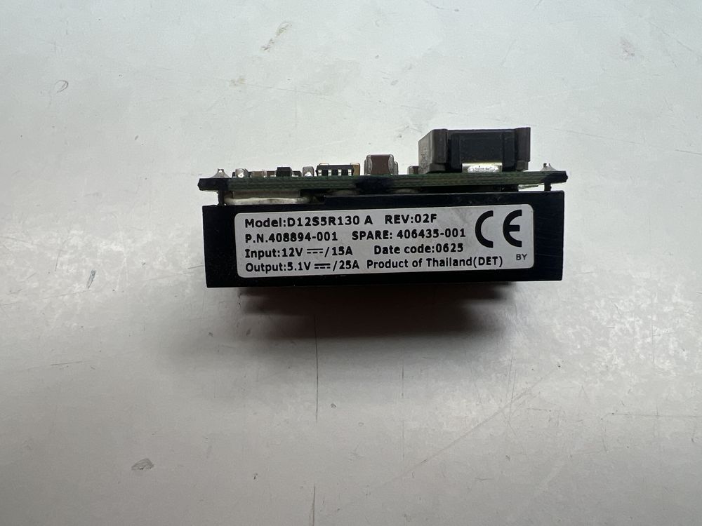 Model:D12S6R130 A (hp storageMsa)