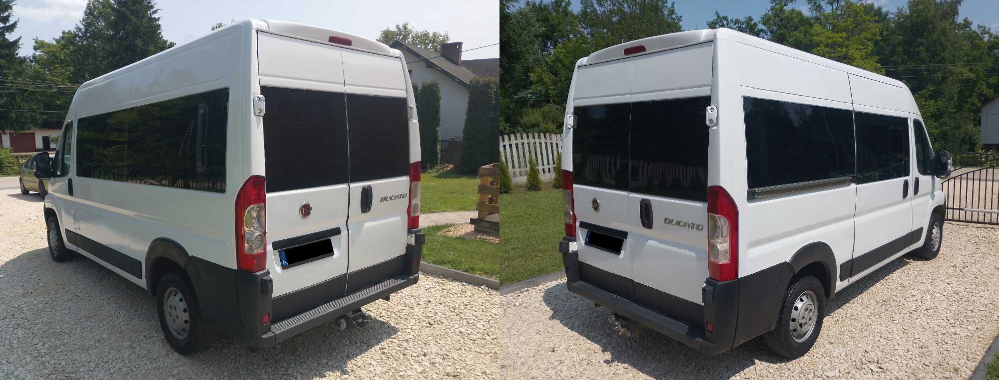 Fiat Ducato 2.2 L2 H2 Hak Klima 3 osobowy przeszklony