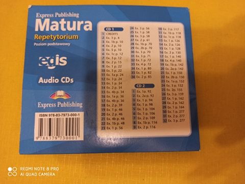 Matura Time Express Publishing poziom podstawowy płyta CD 1,2,