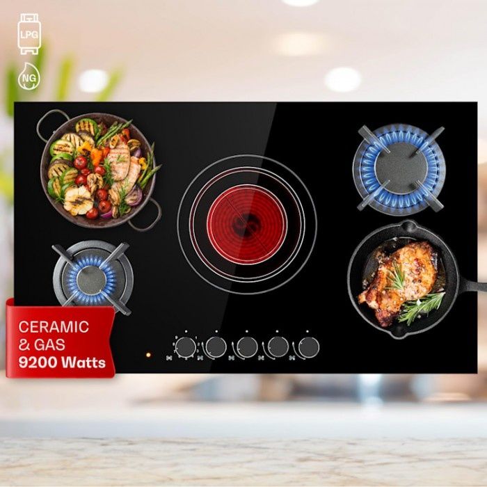 Комбінована варильна поверхня плита газова + електрична з Німеччини