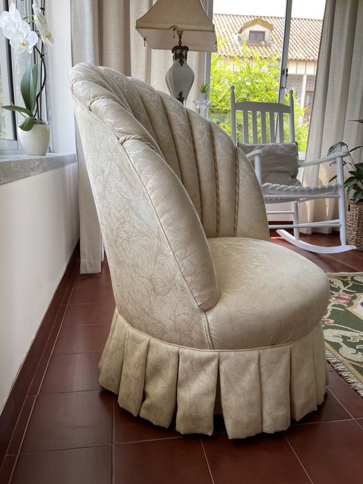 Senhorinha forrada a tecido