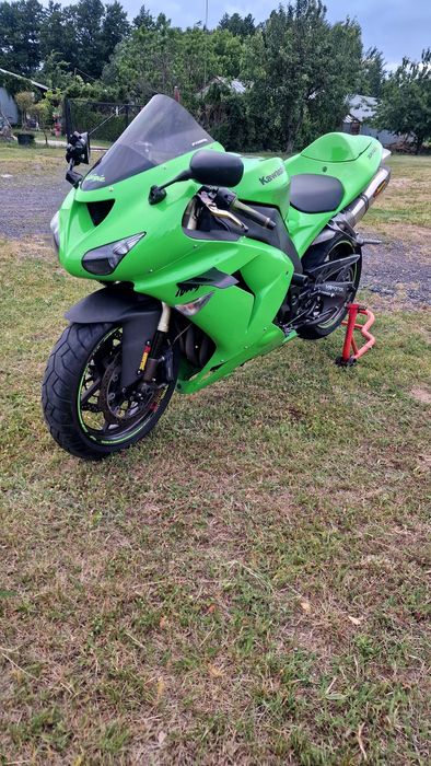 Kawasaki ninja zx10r zx 10r  akrapovic 2006r zamianapoopsy
