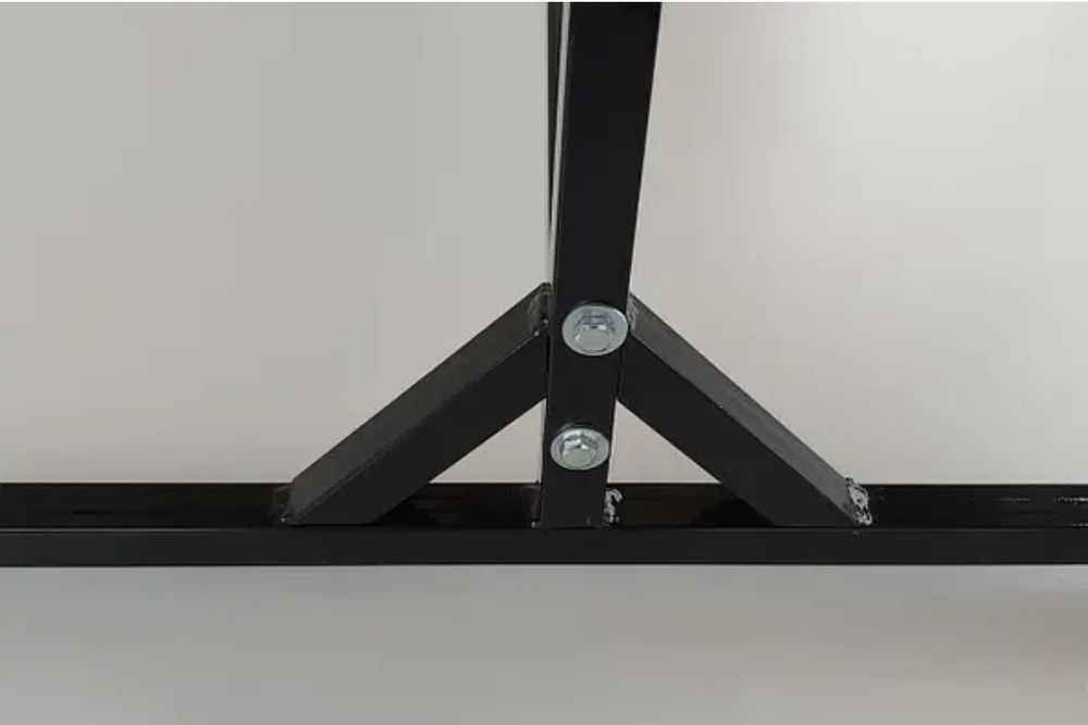 Стойка 2-х уровней вешалка напольная металлическая для хранения одежды