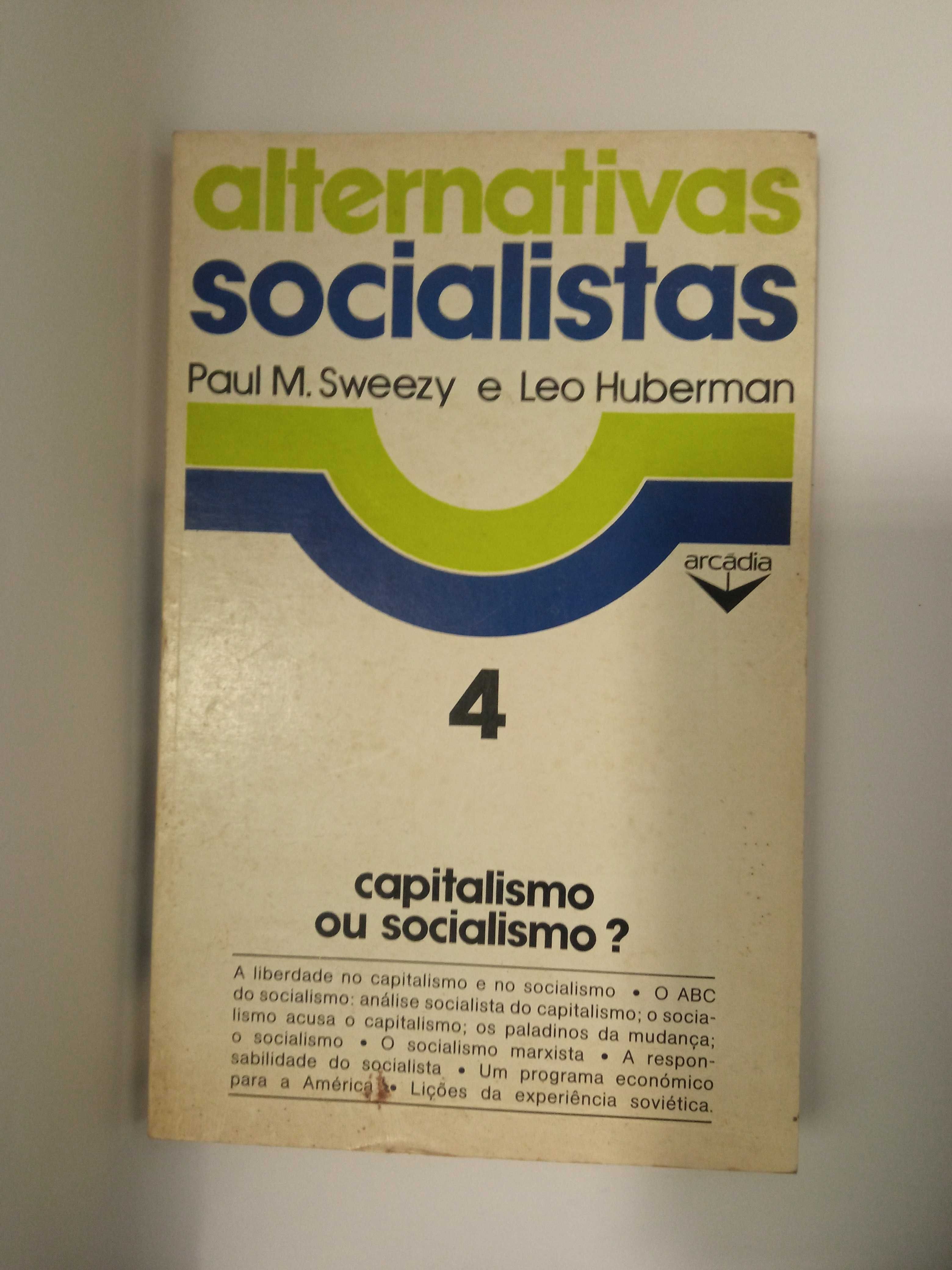 Alternativas Socialistas, de Paul M. Sweezy