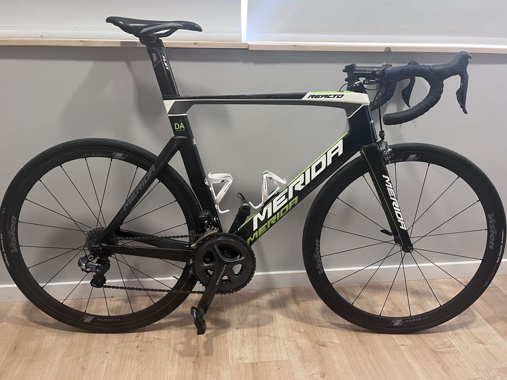 Merida Reacto tamanho M shimano Di2 11