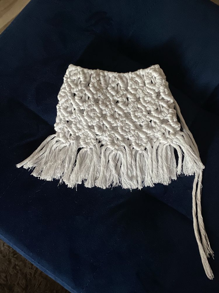 Lampion makrama dekoracja w stylu boho