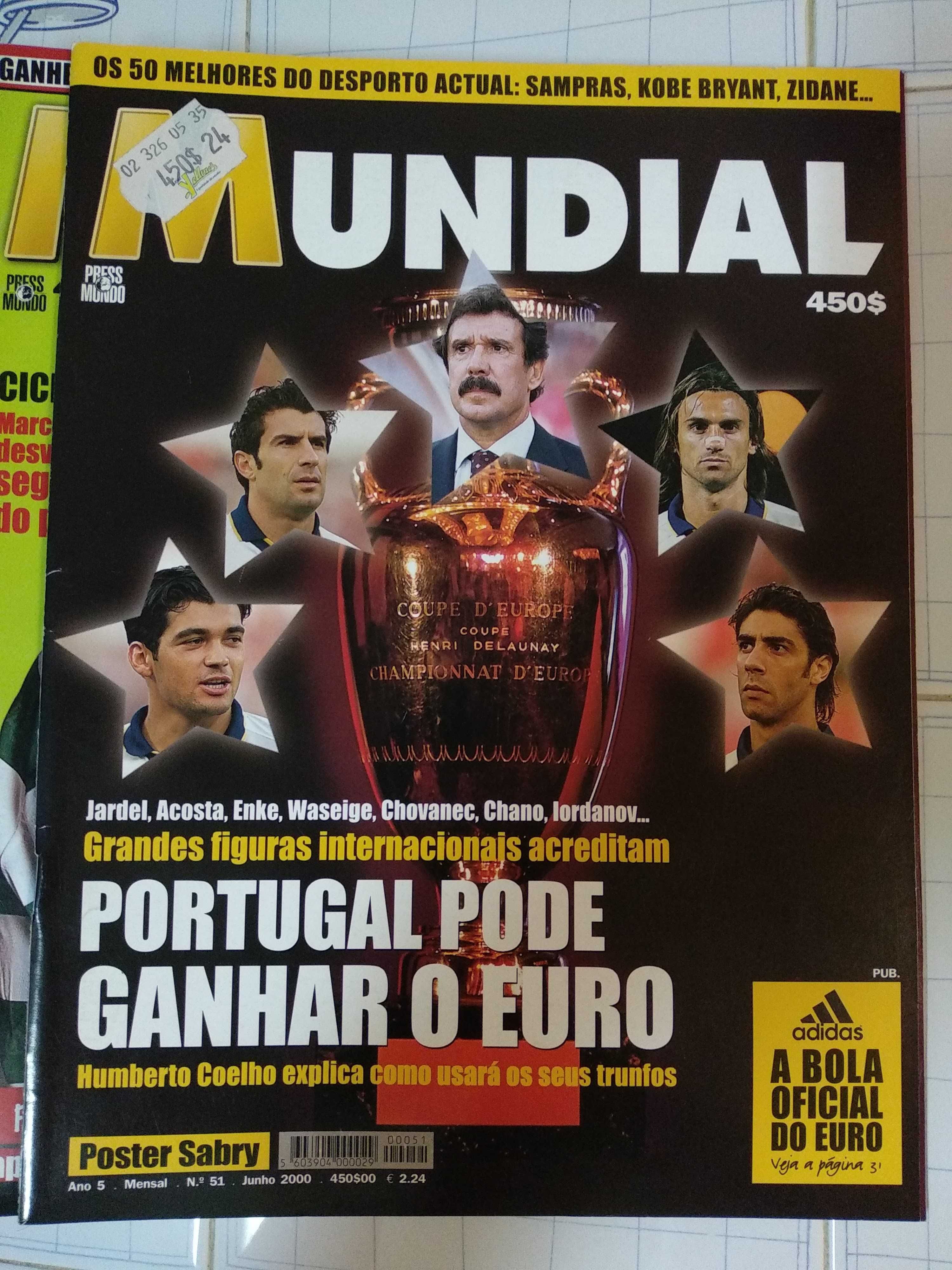 Revista Mundial (Futebol e outros desportos) 1998/1999/2000