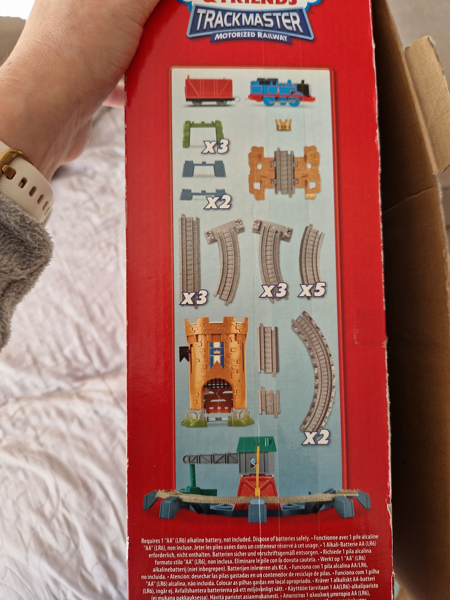 Kolejka Tomek i Przyjaciele Fisher Price duża