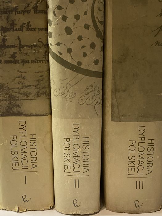 Historia Dyplomacji Polskiej Trzy Tomy