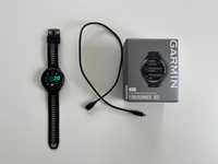 Garmin Forerunner 965 tytanowa ramka, czarny pasek