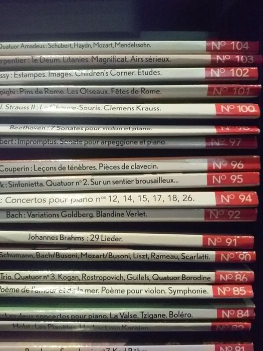 CDs coleção 3 Les indispensables Diapason
