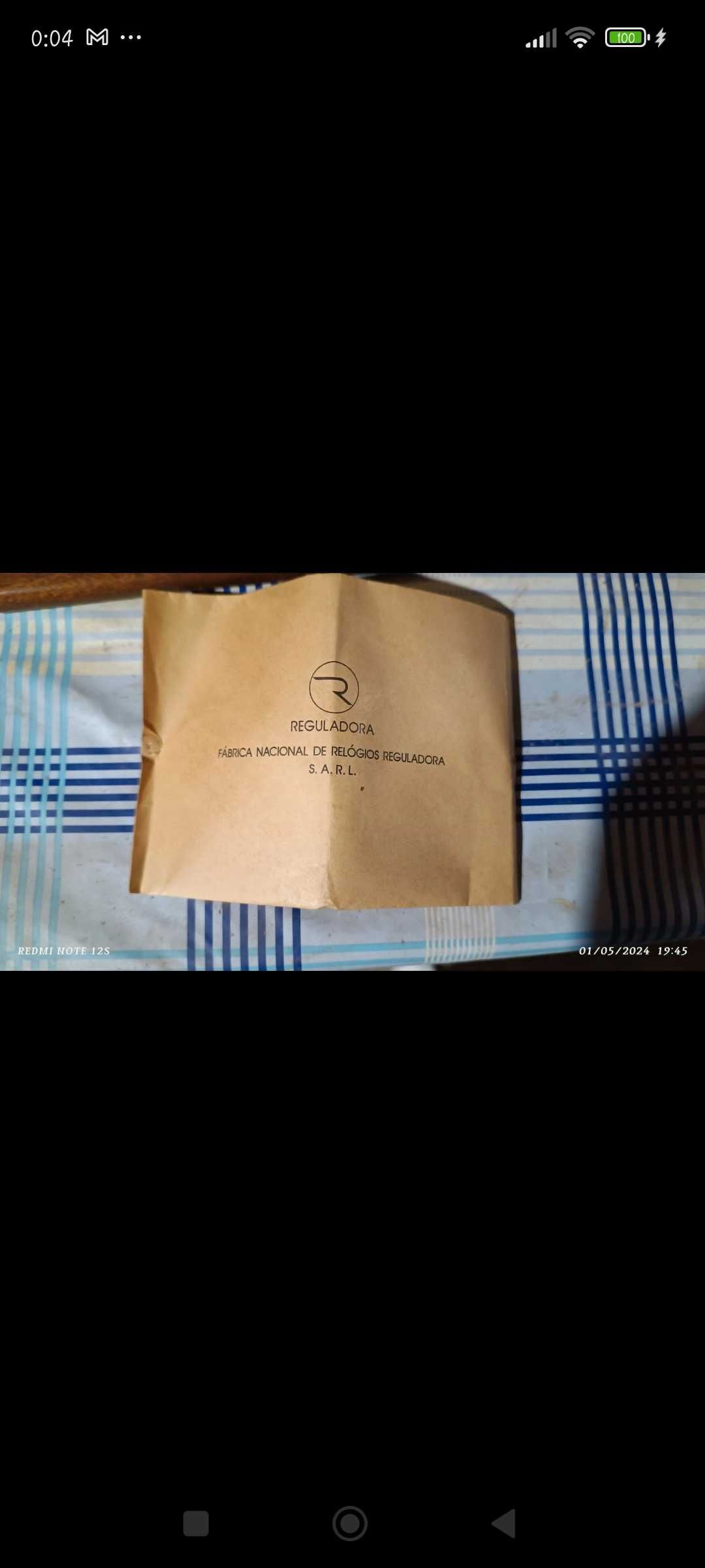 Relógio de parede vintage