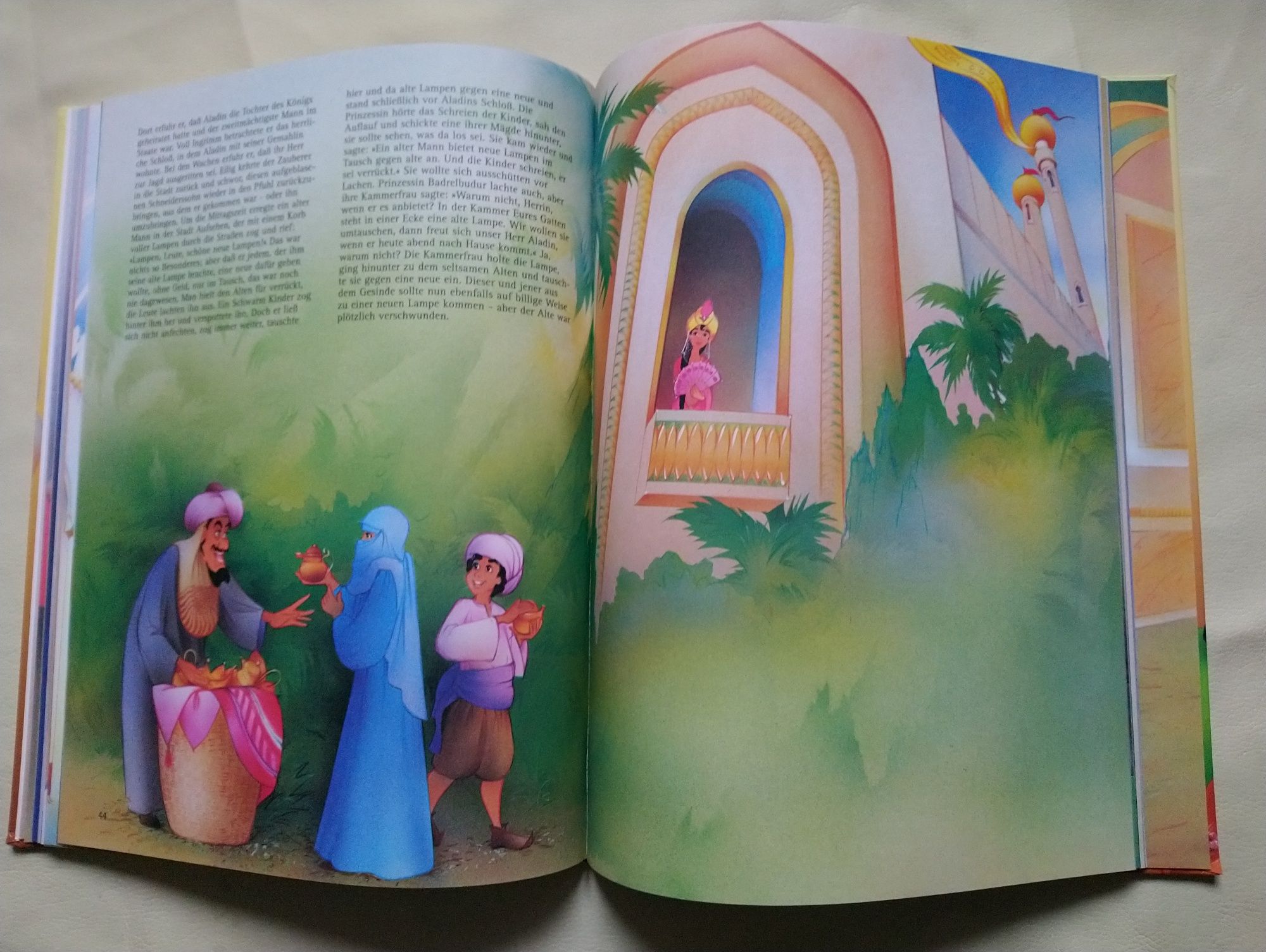 Книга Aladin und die Wunderlampe на німецькій мові