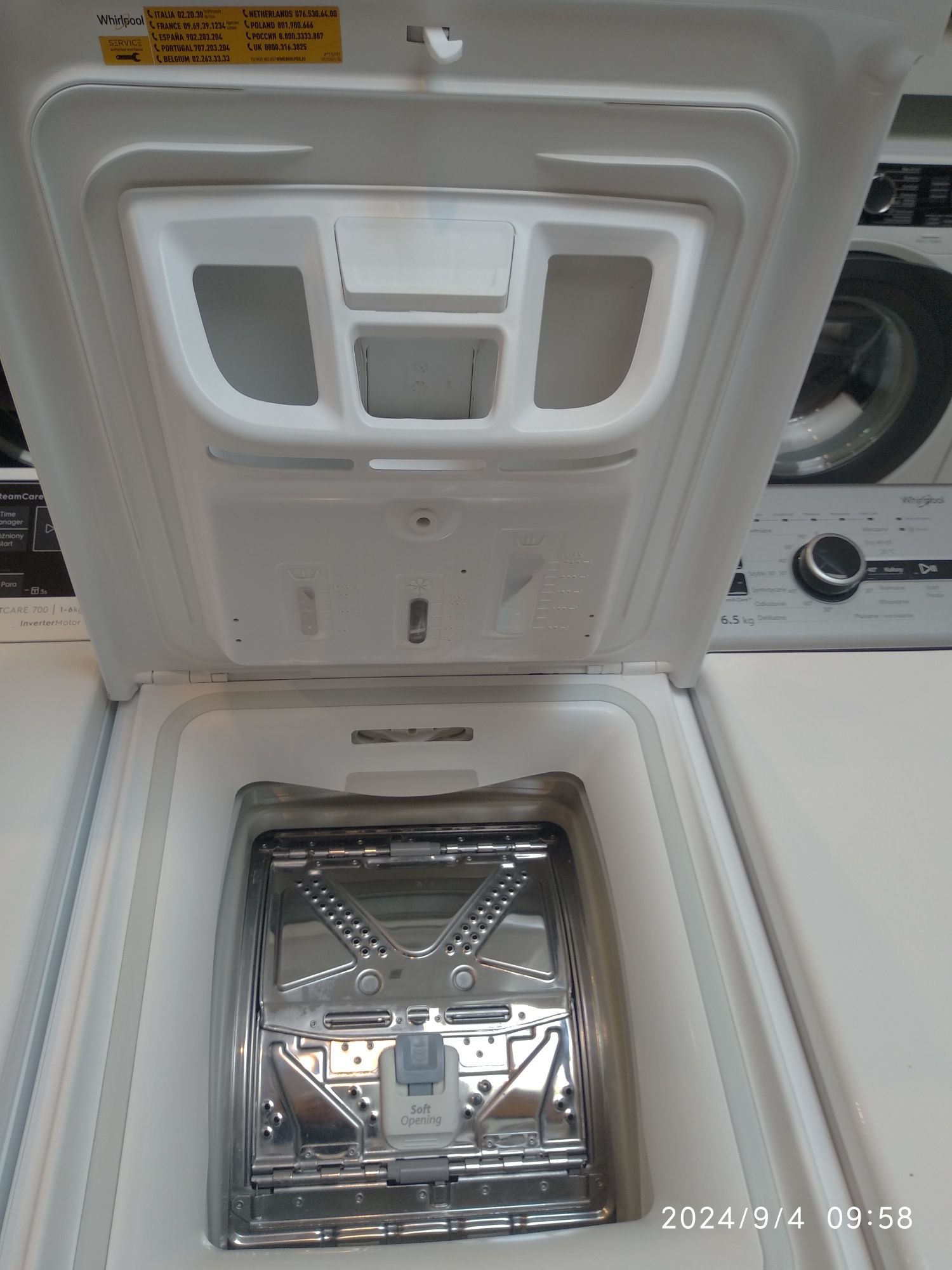 OUTLET Janki ul Wspólna 6 Pralka WHIRLPOOL MTDLR65241BS PL/N