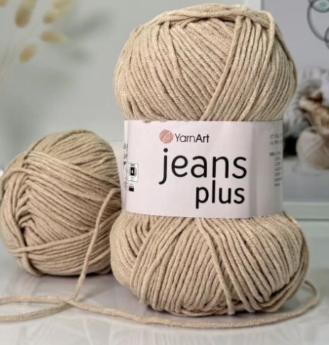 Yarnart jeans plus/нитки для пледу/пряжа/джинс ярнари