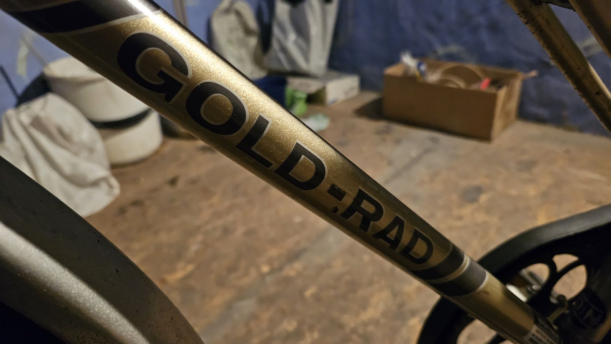 Rower miejski Gold Rad