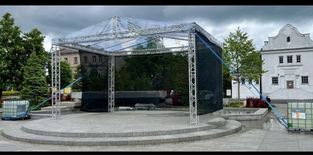 Wynajem Scena mobilna - nagłośnienie - piknik event festyn najazdy