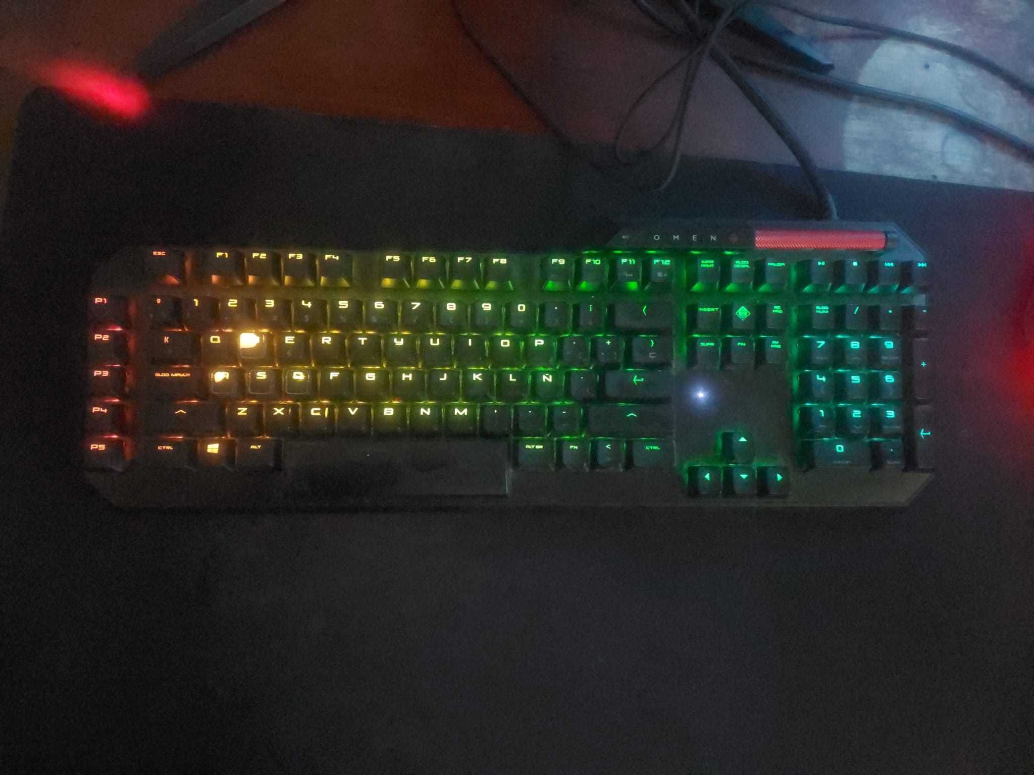 Teclado HP Omen  Sequence Gaming RGB