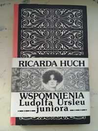 Książka,,Wspomnienia Ludolfa Utsleu juniora " Ricarda  Huch ,wyd.1983