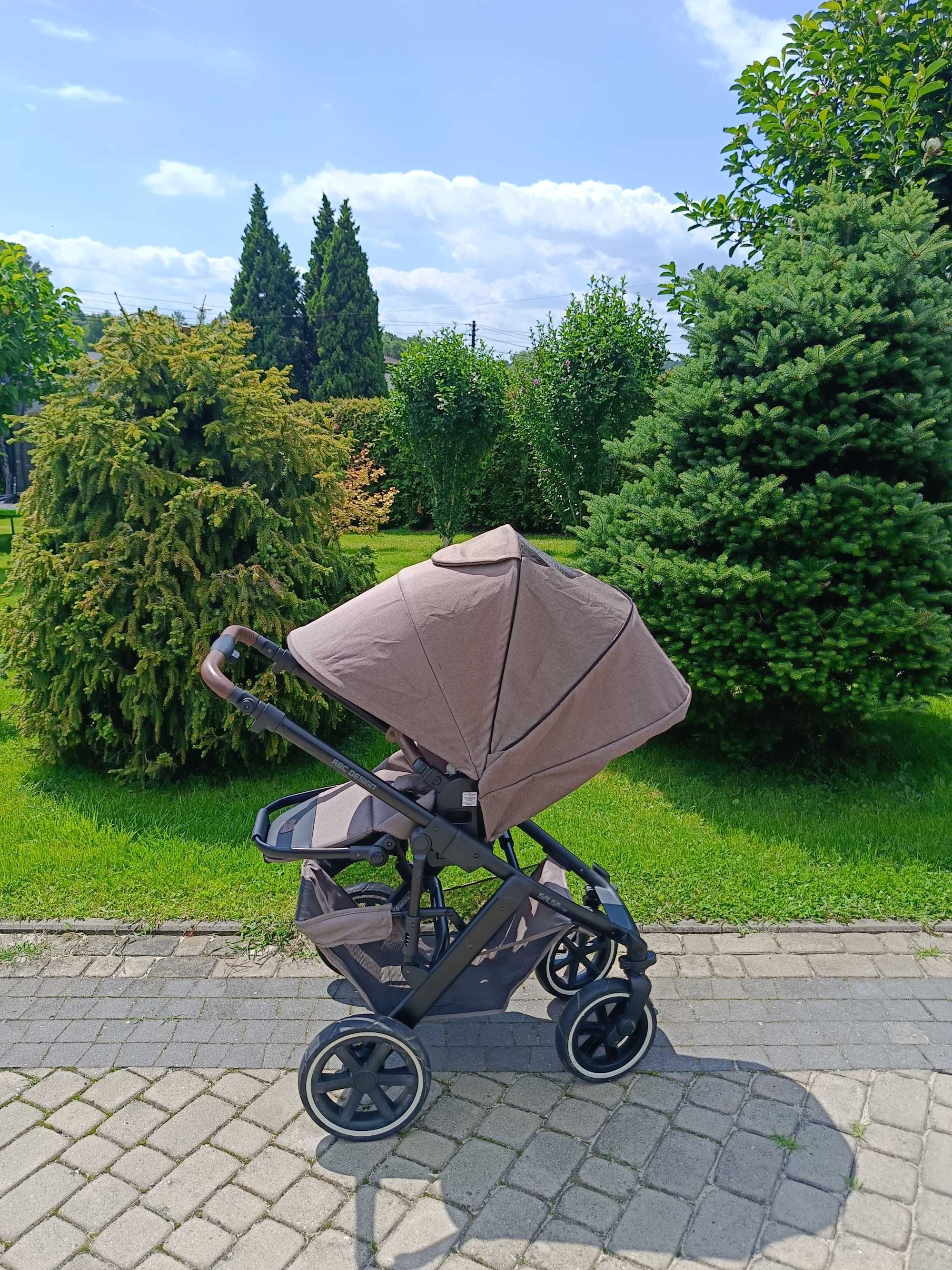 Wózek 3w1 2w1 ABC DESIGN Salsa 4 air + Swandoo Albert + wkładka i-size