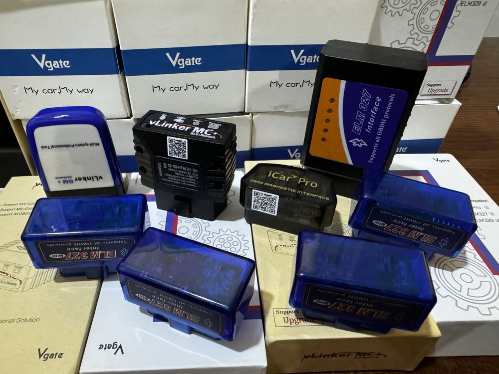 Автосканер Vgate iCar Pro ELM 327 V1.5 OBD2 vLinker MC+ vLinker BM