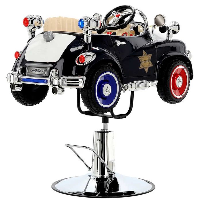 Детское парикмахерское кресло-автомобиль , дитяче перукарське крісло