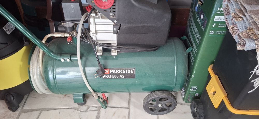 Compressor de Ar Parkside PKO 500 A2 – 100 Litros