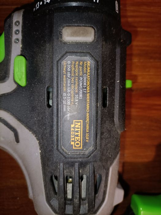 Wkrętarka Niteo Tools bez baterii