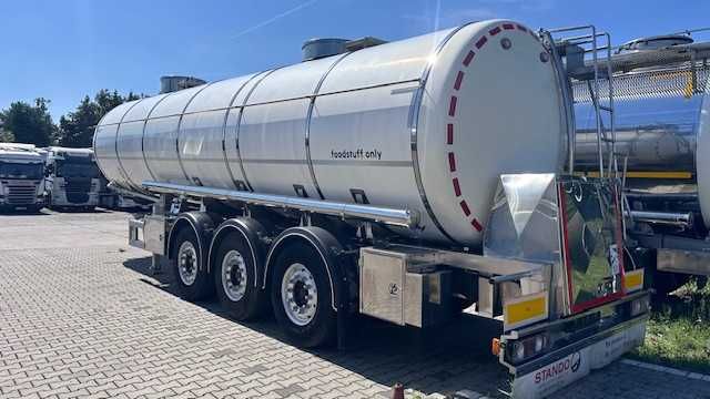 Naczepa cysterna do czekolady -Pompa ,Grzanie ATP