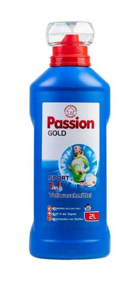 Żel do prania Passion Gold 2l. Różne rodzaje. 55 prań.