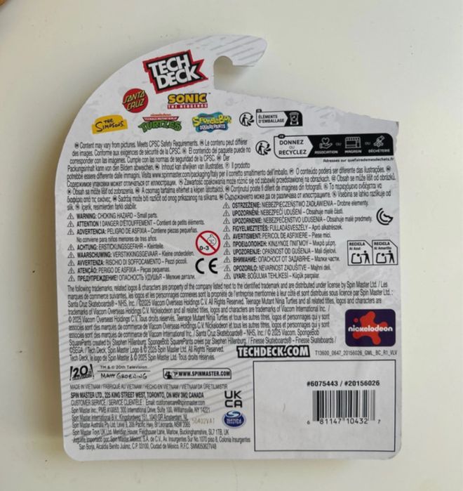 Tech deck the simpsons