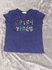 H&M i Reserved zestaw koszulek t-shirt 158/164 dla dziewczynki +gratis