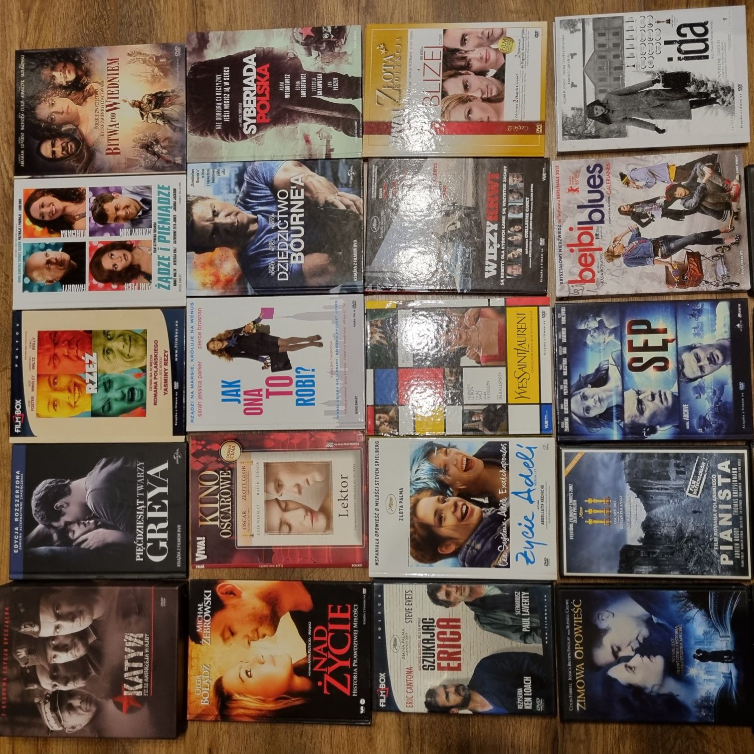 DVD płyty zestaw, filmy