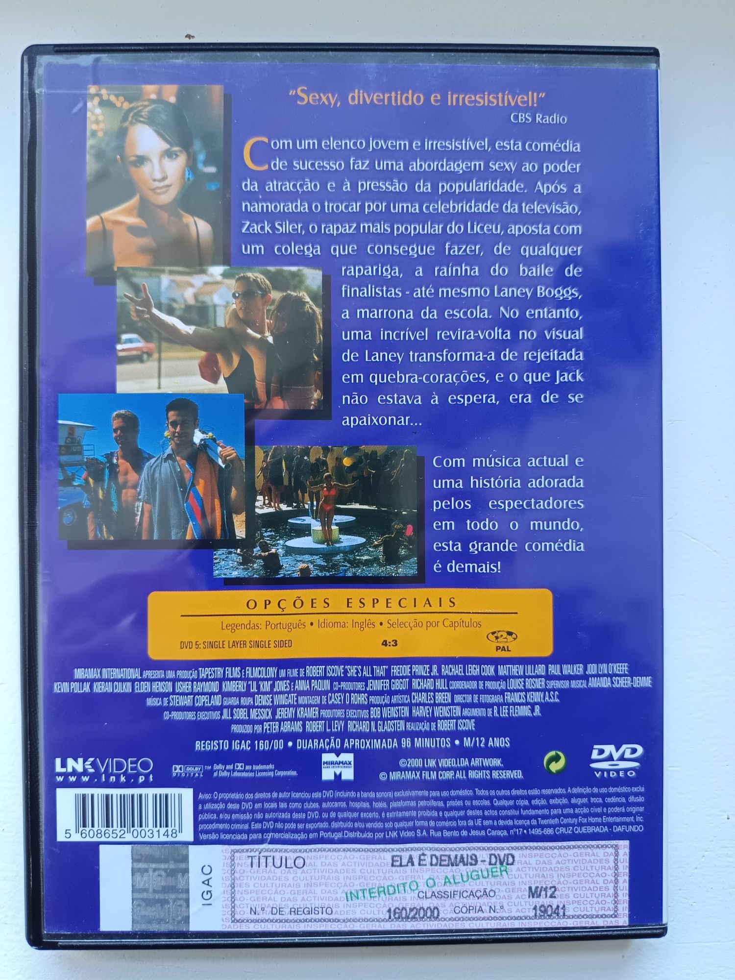 DVD ela é demais