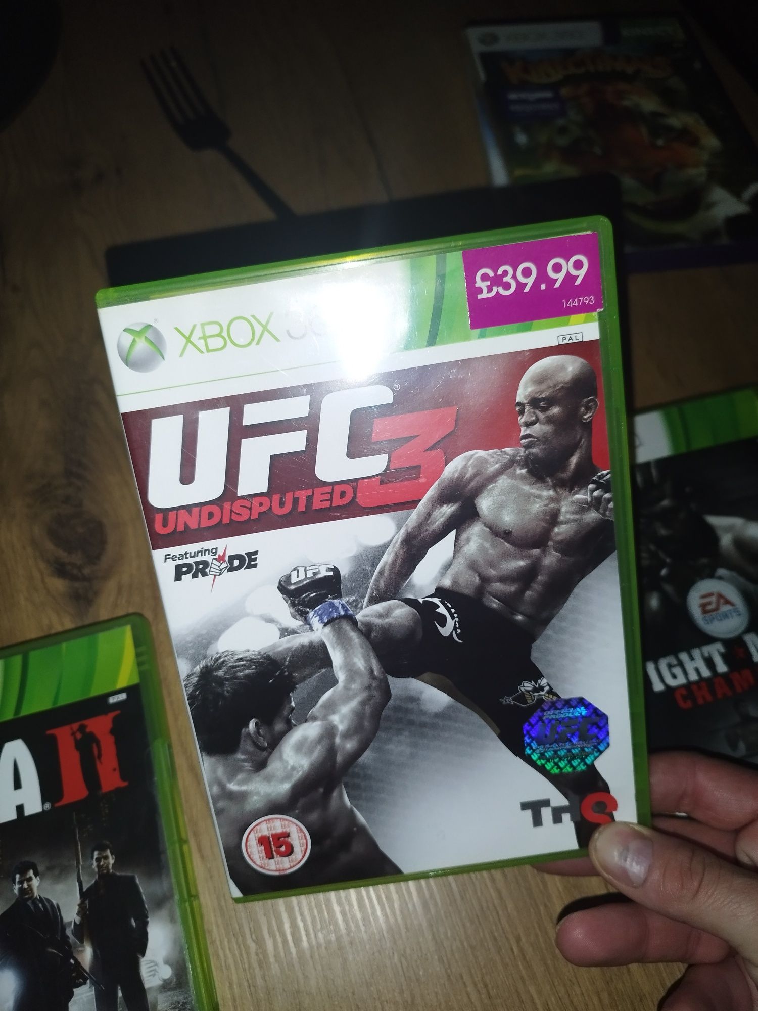 Gra UFC Undisputed 3 xbox 360