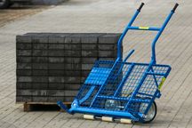 WÓZEK BRUKARSKI do kostki JAZON KRAB 1200 ładowność 350 KG