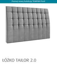 Łóżko kontynentalne Tailor 2.0 160x200