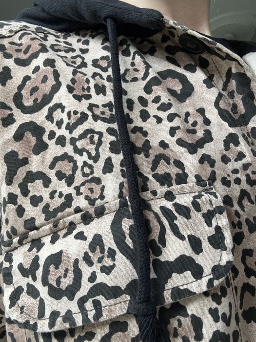 H&M котонова рубашка оверсайз