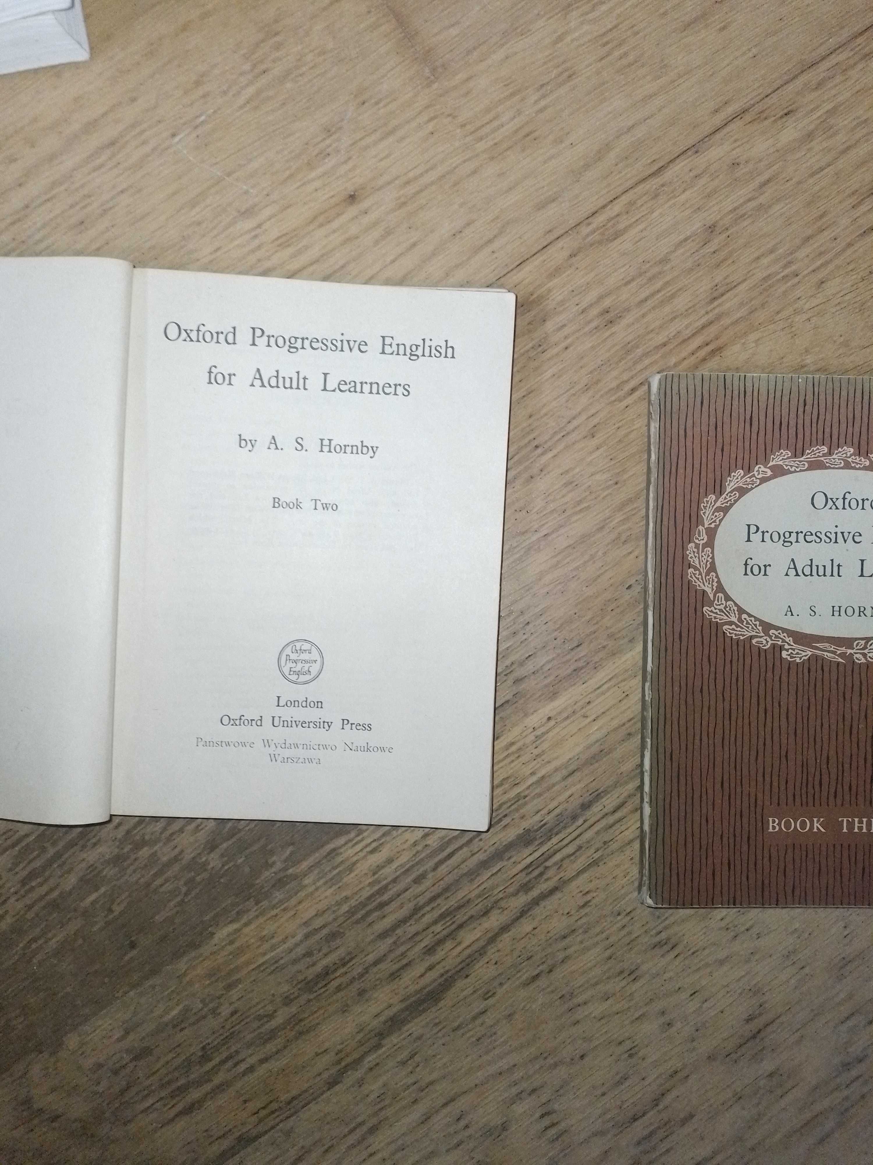 Oxford progressive english for adult learners, A.S. Hornby book 2, 3